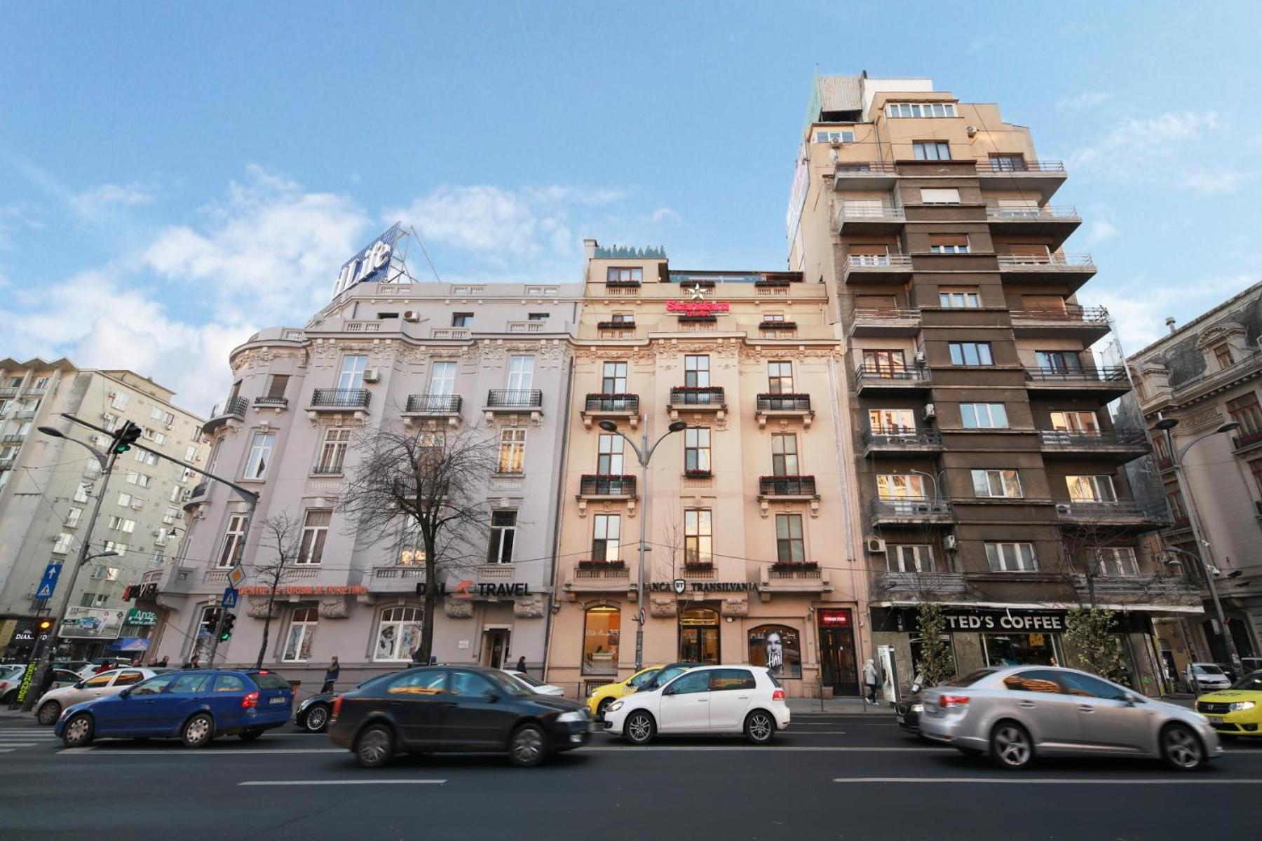 Rainforest Studio Downtown By Pretty Apartments بوخارست المظهر الخارجي الصورة